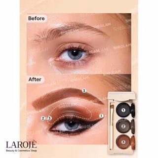 کیت ژل ابرو و خط چشم شیگلم Sheglam - تصویر ۳