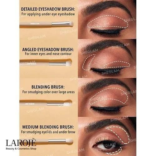 ست براش آرایش چشم شیگلم Sheglam - تصویر ۴