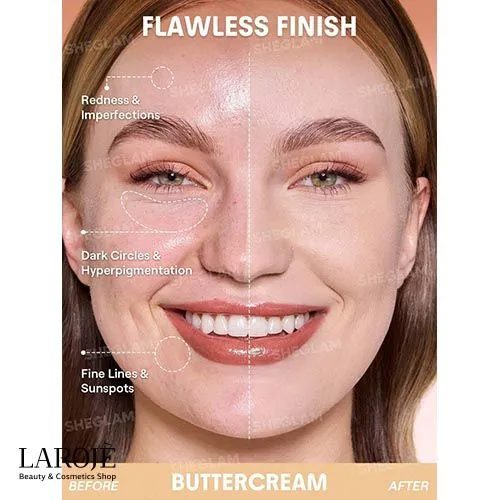 کوشن کرم پودری شیگلم Sheglam - تصویر ۷ کوشن کرم پودری شیگلم Sheglam - تصویر ۷