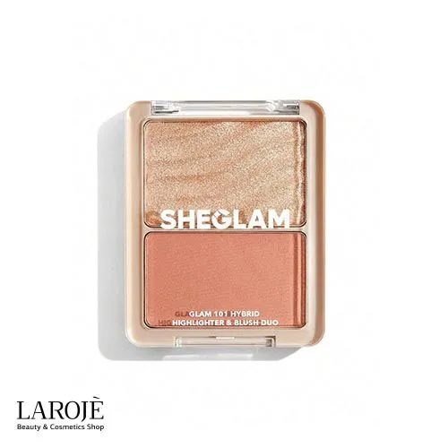 پلت رژگونه و هایلایتر پودری شیگلم Sheglam