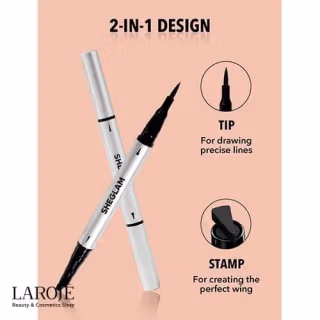 خط چشم استامپی دو سر شیگلم Sheglam مدل Line & Define - تصویر ۲