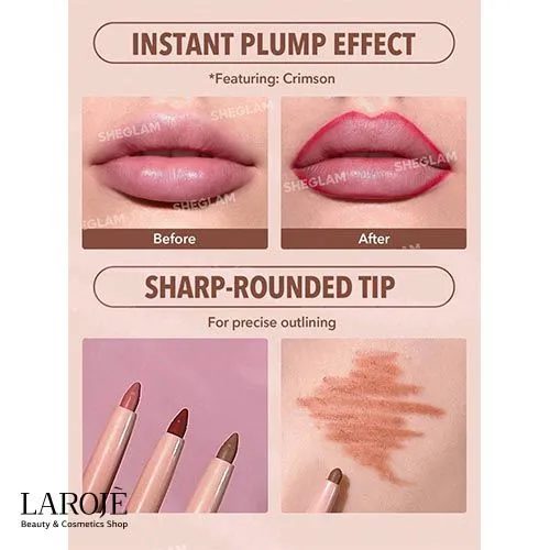 خط لب مات شیگلم Sheglam - تصویر ۳