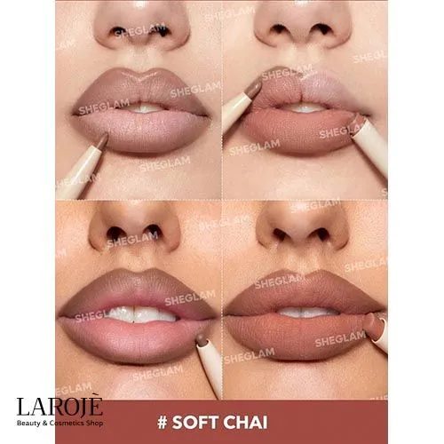خط لب و رژ لب دو سر شیگلم Sheglam - تصویر ۷ خط لب و رژ لب دو سر شیگلم Sheglam - تصویر ۷