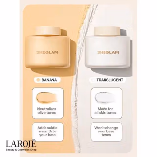 پودر فیکس بلوری شیگلم Sheglam رنگ Translucent - تصویر ۳