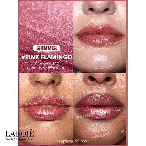 رژ لب حجم دهنده و شیمر شیگلم Sheglam - تصویر ۸