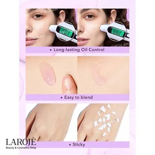 پرایمر ضدجوش شیگلم Sheglam حاوی عصاره بلوبری - تصویر ۵