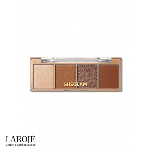پلت سایه مینی شیگلم Sheglam رنگ Veil نمای ۲