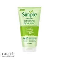 ژل شستشوی صورت سیمپل Simple مدل Refreshing - تصویر ۱
