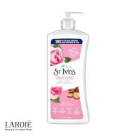 لوسیون بدن ضد چروک سنت ایوز St Ives حاوی گل رز و روغن آرگان - تصویر ۱