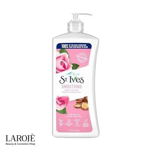 لوسیون بدن ضد چروک سنت ایوز St Ives حاوی گل رز و روغن آرگان - تصویر ۱ لوسیون بدن ضد چروک سنت ایوز St Ives حاوی گل رز و روغن آرگان - تصویر ۱