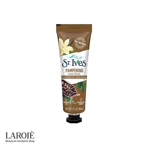 کرم دست محافظت کننده سنت ایوز St Ives حاوی وانیل و روغن کاکائو