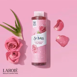 شامپو بدن آب گل رز و آلوئه ورا سنت ایوز St Ives - تصویر ۲