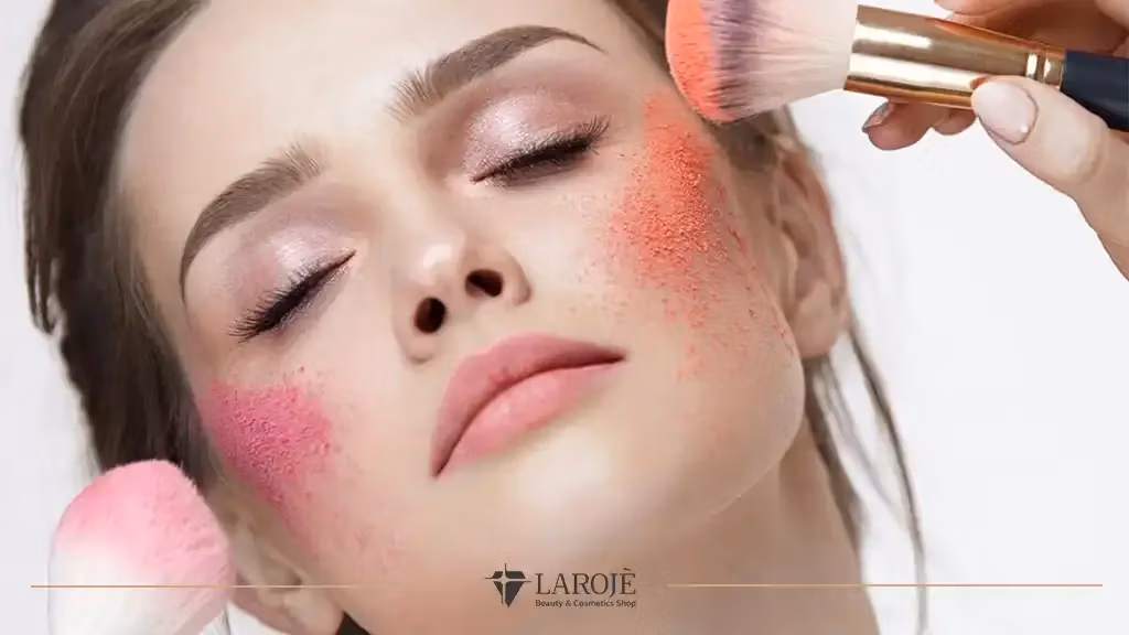رژگونه مناسب رنگ پوست