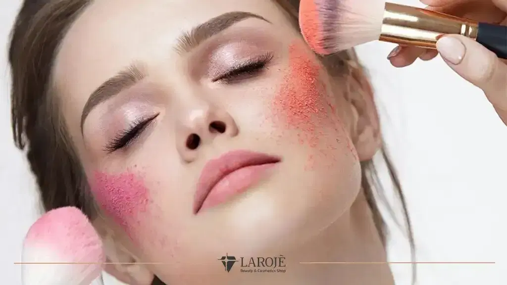 رژگونه مناسب رنگ پوست