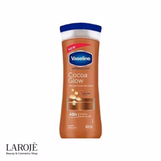 لوسیون بدن وازلین Vaseline مدل Cacao Glow - تصویر ۲