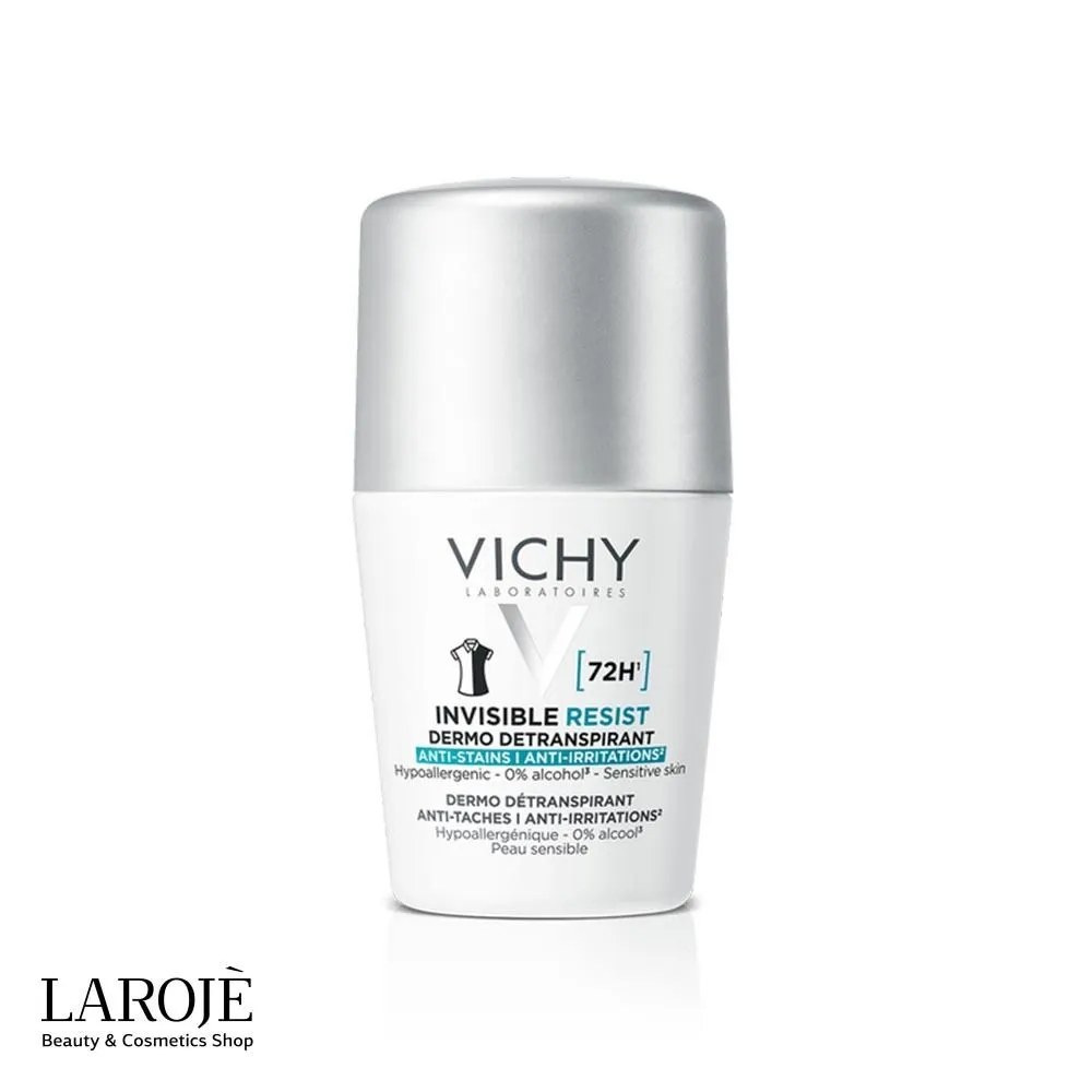 مام رول ضد تعریق و ضد لک ویشی Vichy مدل Invisible Resist